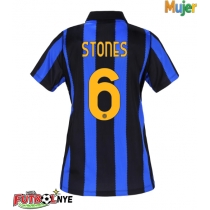 Camiseta Inter Milan John Stones #6 Primera Equipación para mujer 2026-27 manga corta